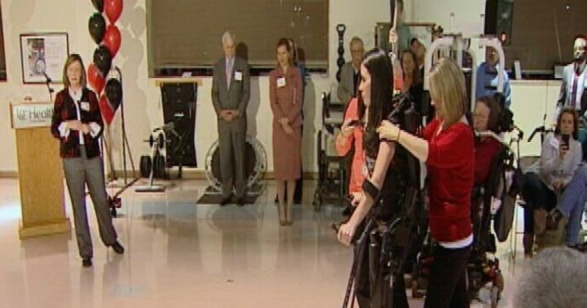 'Bionic Woman' walks again