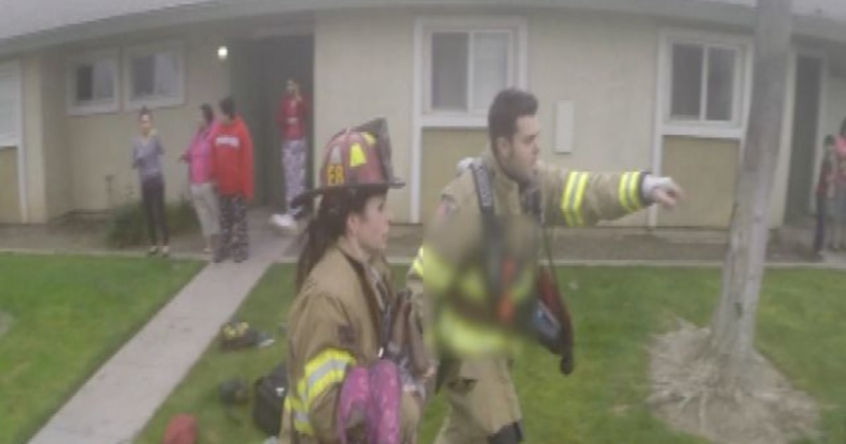 Helmet Cam Captures Dramatic Rescue