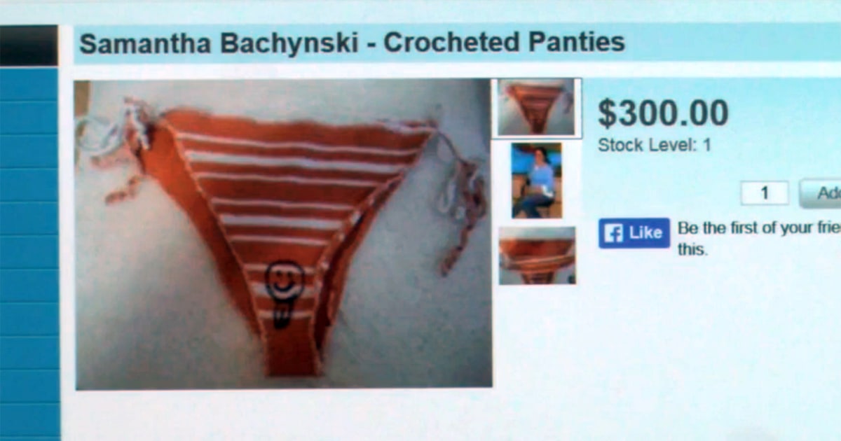 Killer's Crocheted Panties for Sale on 'Murderabilia' Website