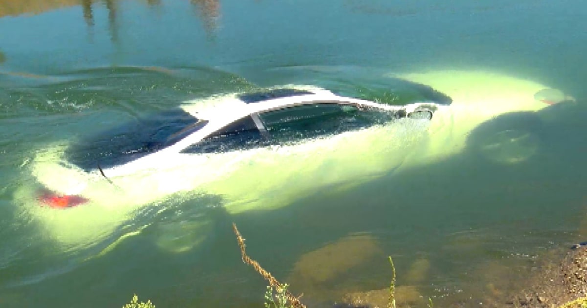 Hero Rescues Two Men From Canal After Car Plunge