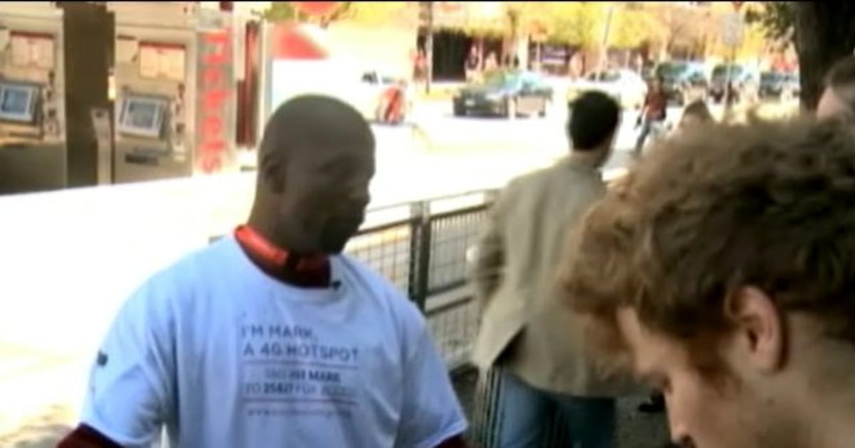 Homeless people turned into WiFi hotspots at SXSW