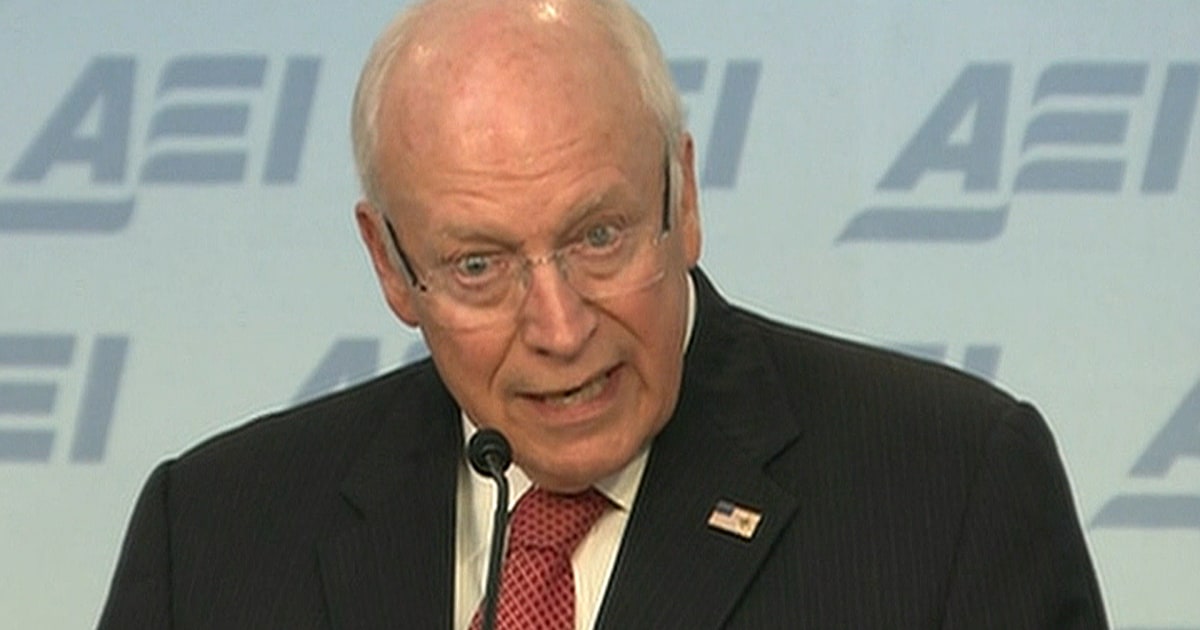 Cheney Conoco Cheney: 'We Must Do What It Takes...To Win'