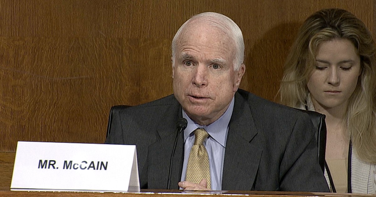 ‘We Should All Be Ashamed’ of VA Allegations, says McCain