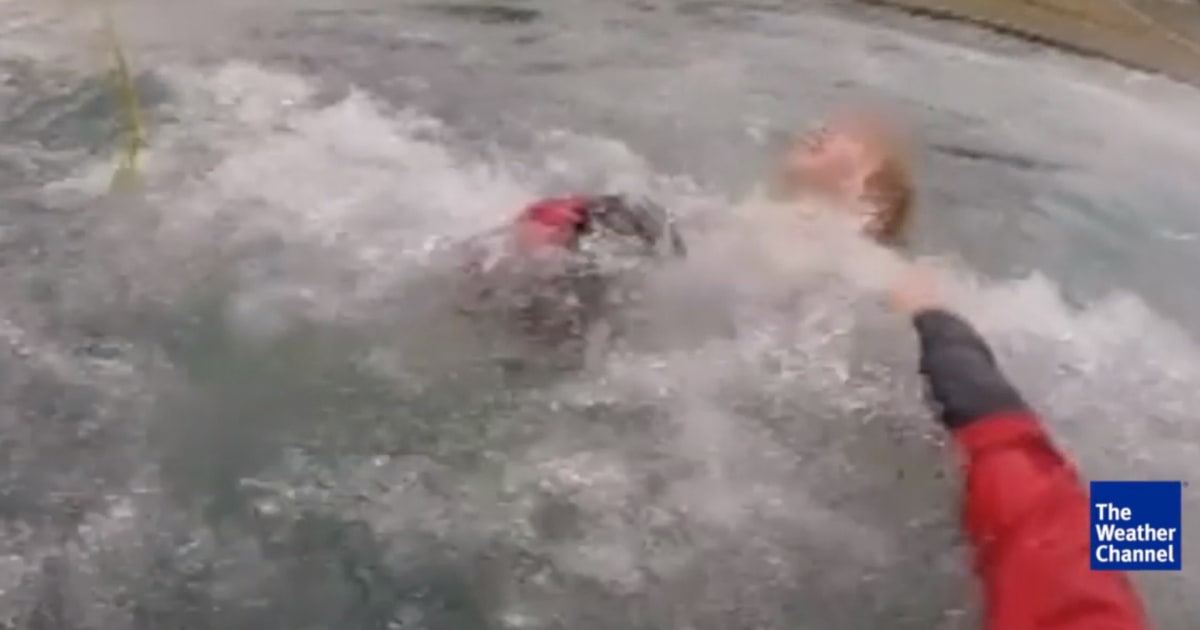 Dramatic Water Rescue Watch Dramatic Water Rescue Attempt