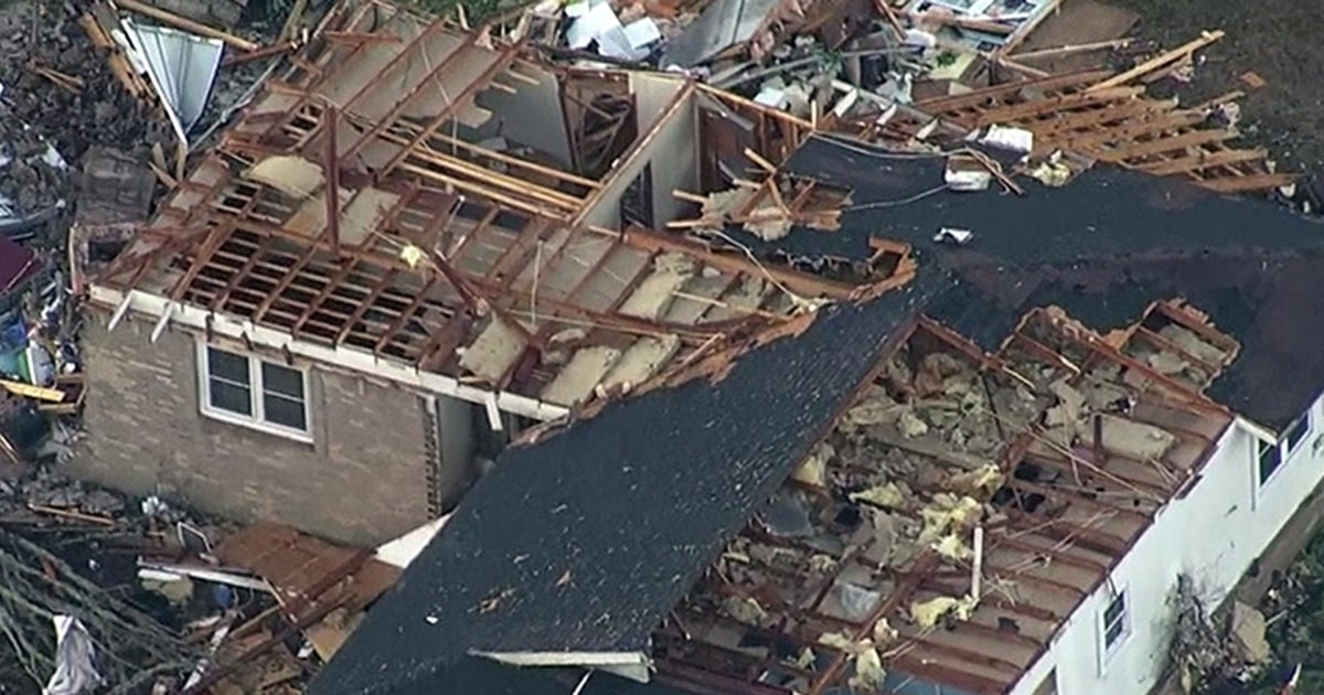 See the Damage Caused by Tornadoes in Mississippi