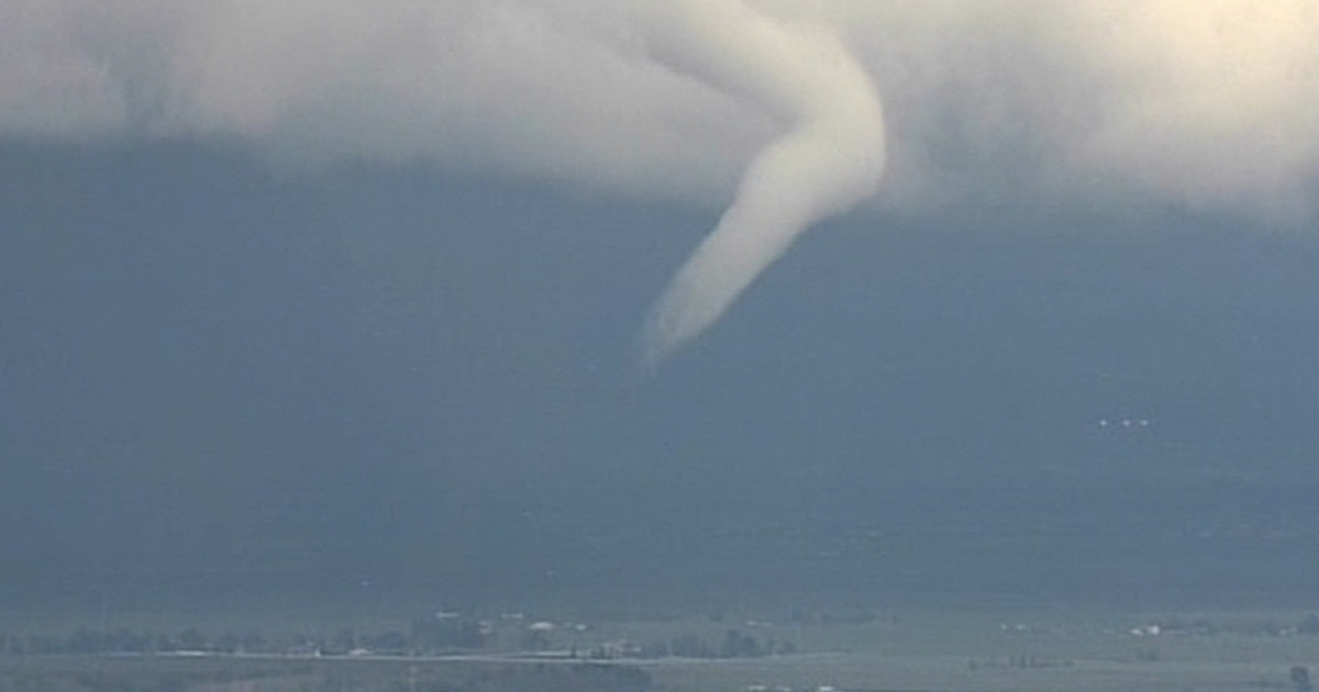 Raw Video Northern California Funnel Clouds