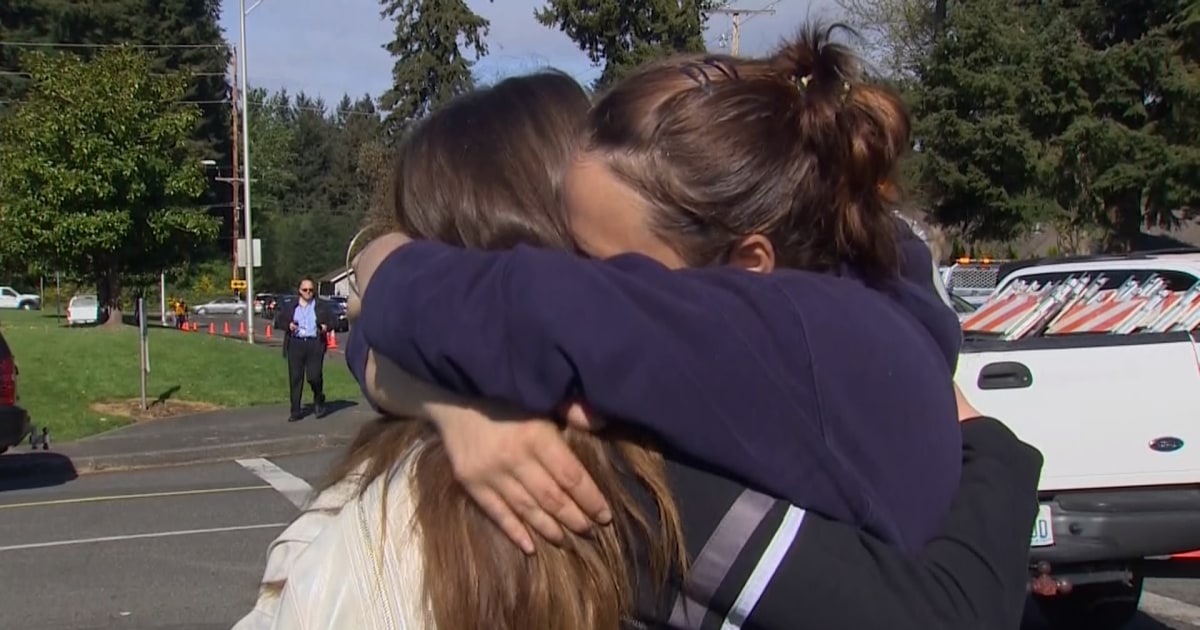 Students and Parents Breathe Sigh of Relief After Shooting