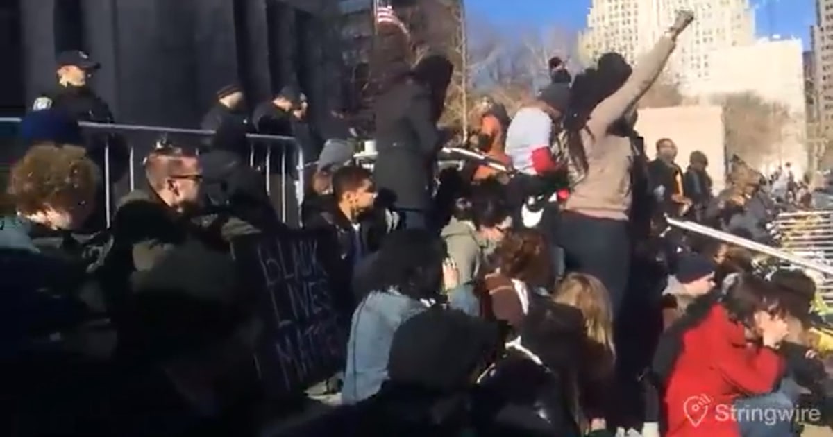 Protesters Come Face to Face With Police