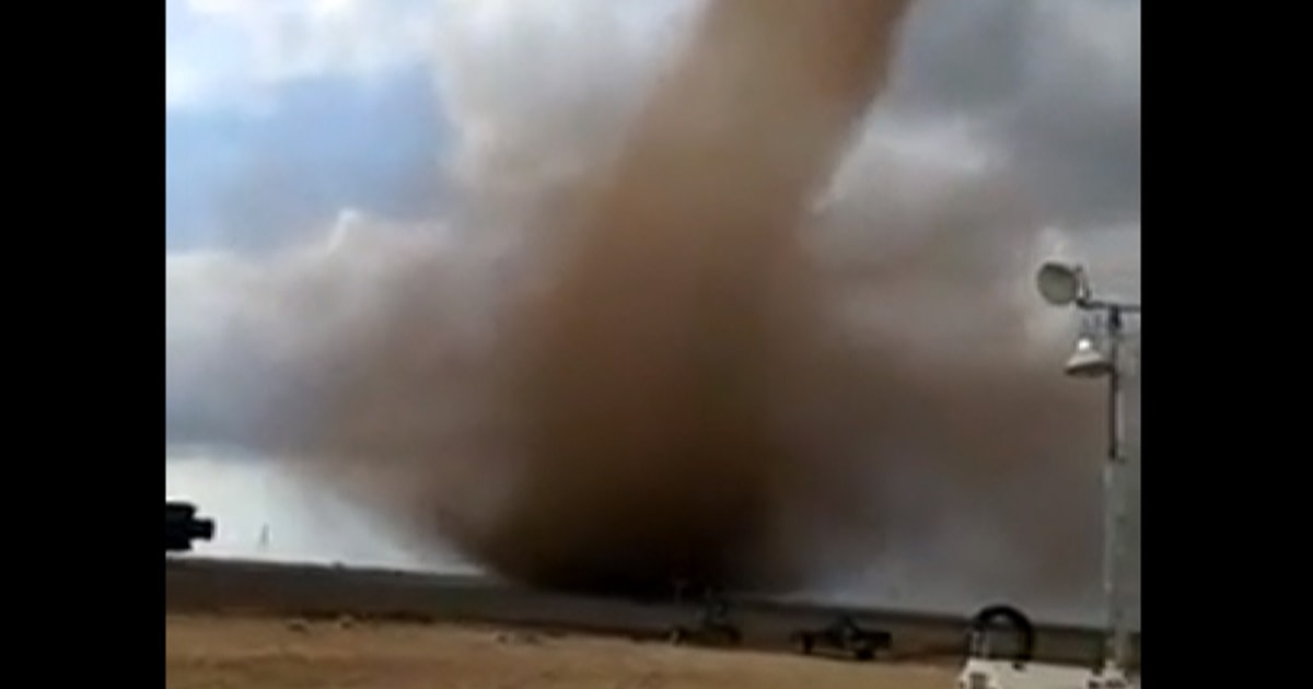Caught on Camera: Tornado Touches Down in West Texas