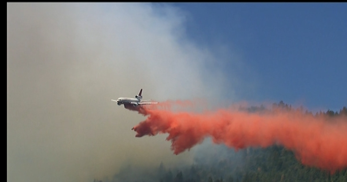 Fire Crews Work to Contain California Wildfire
