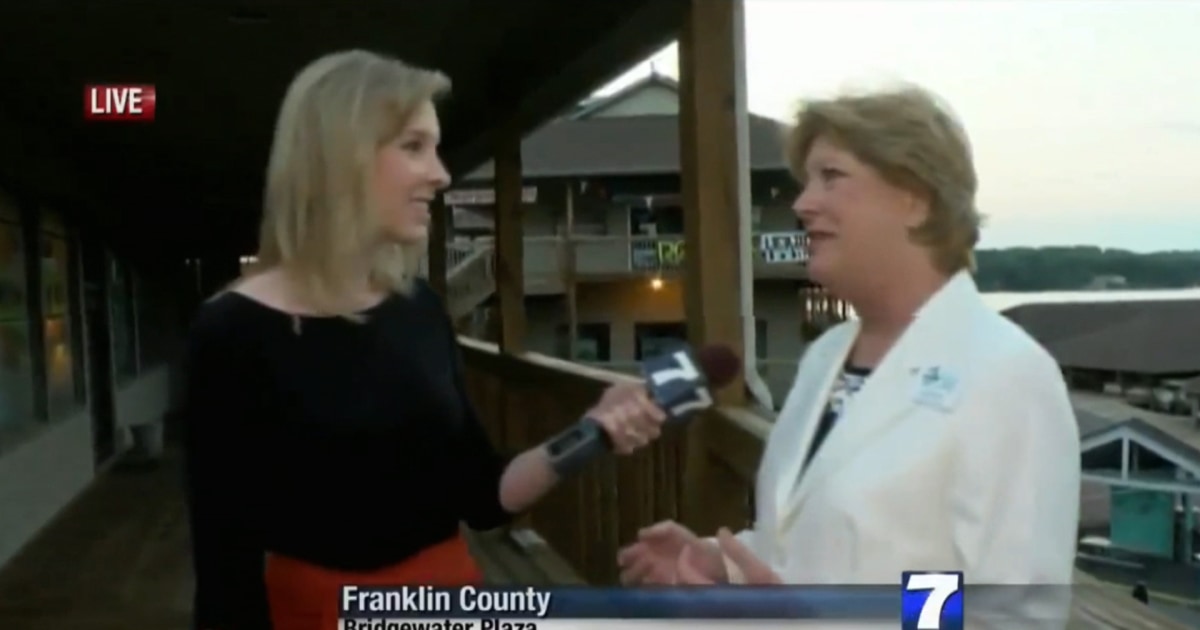 TV Reporter Cameraman Shot During Live Broadcast