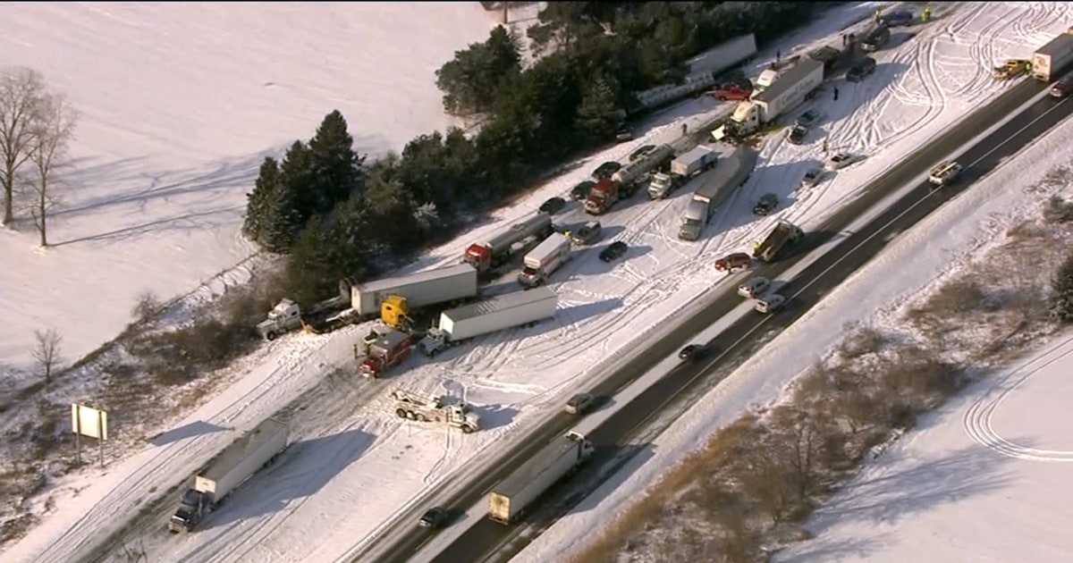 Wicked Weather Causes Extensive PileUp in Michigan