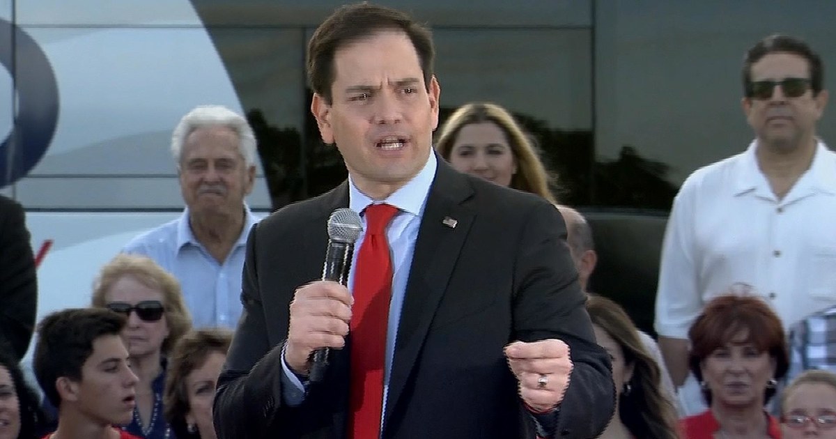 Rubio Urges Supporters to 'Come out and Vote'