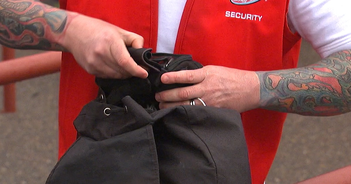 Bag Searches, Part of Stepped-Up Security