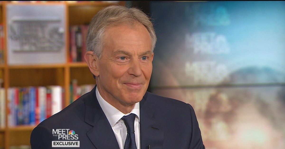 MTP EXCLUSIVE: Tony Blair Extended Interview