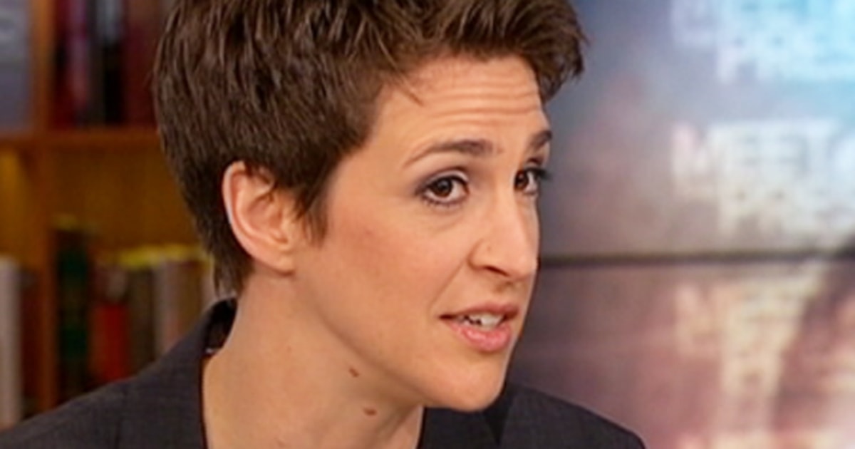 Why Rachel Maddow chose to write about war