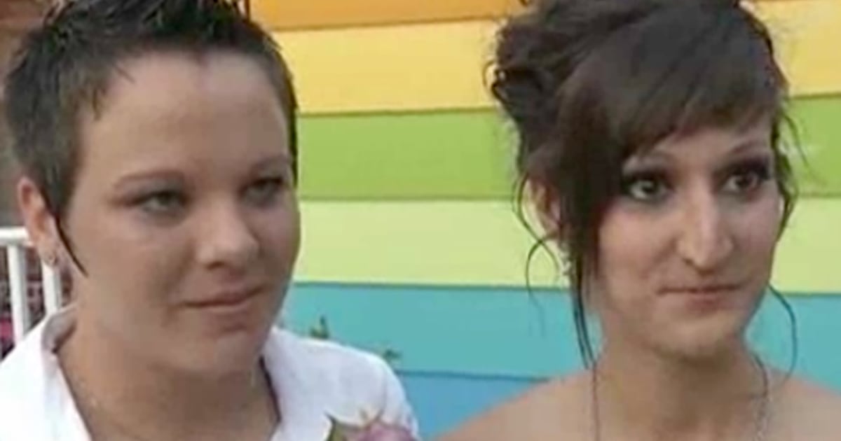 Lesbians wed across from Westboro Baptist