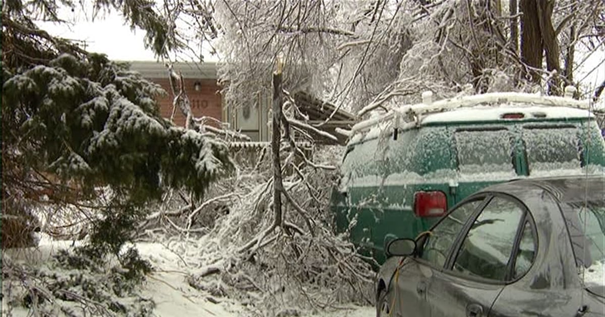 Thousands still without power after huge ice storm