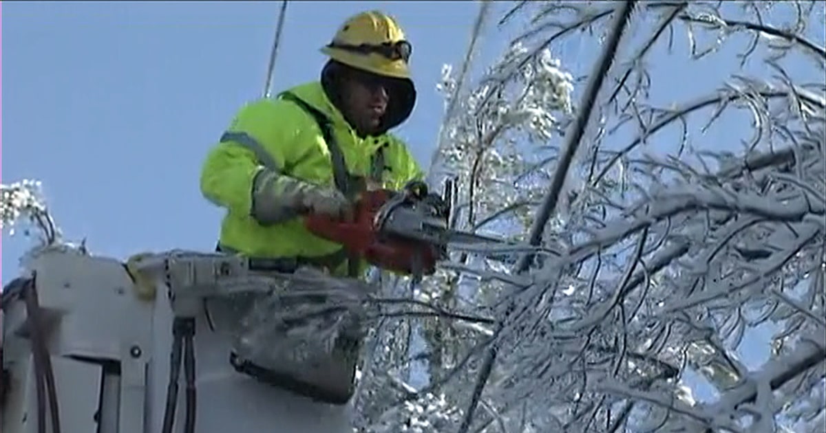 Crews put in 18 hour days to restore power in Michigan