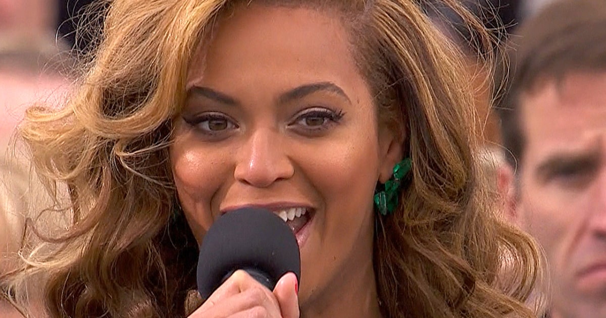 Beyonce lipsynced at inauguration