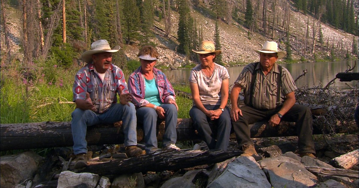 Horseback riders who found Hannah retrace their steps