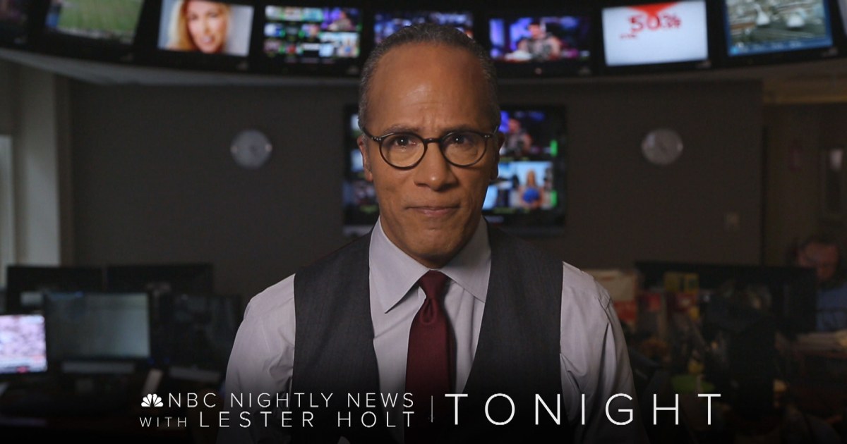 Coming Up on NBC Nightly News (October 31)