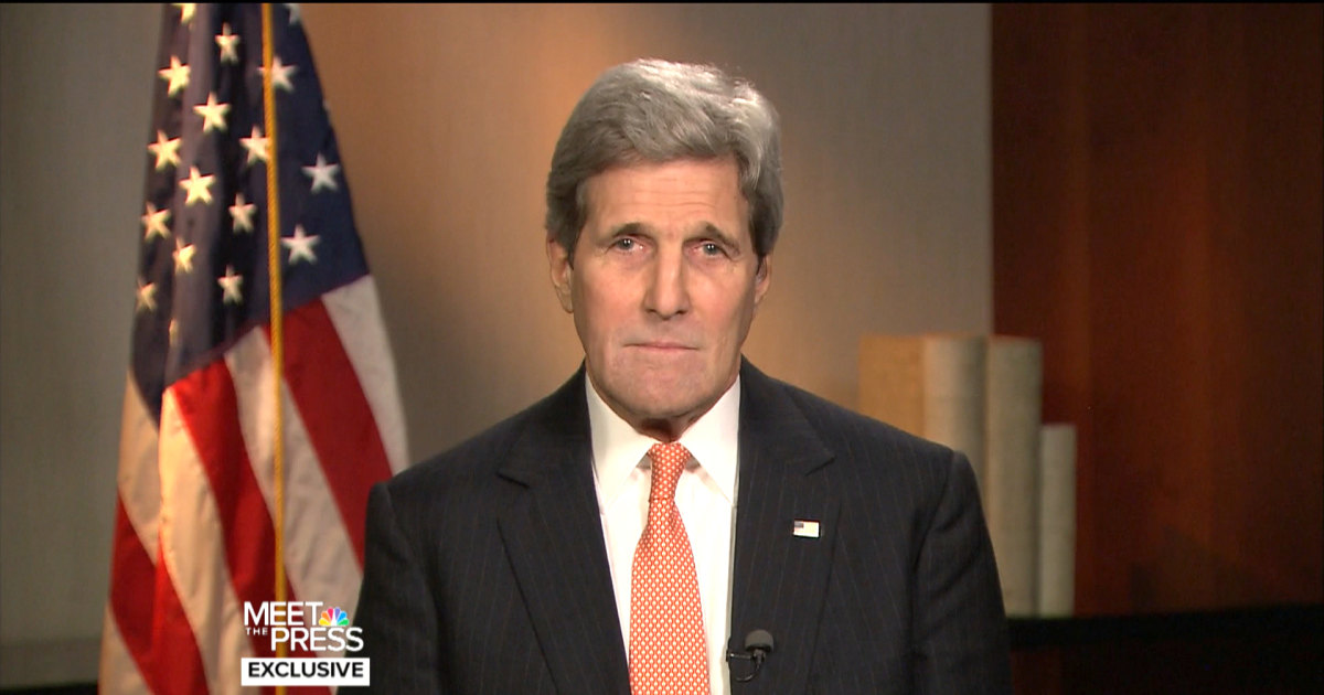 John Kerry Extended Interview