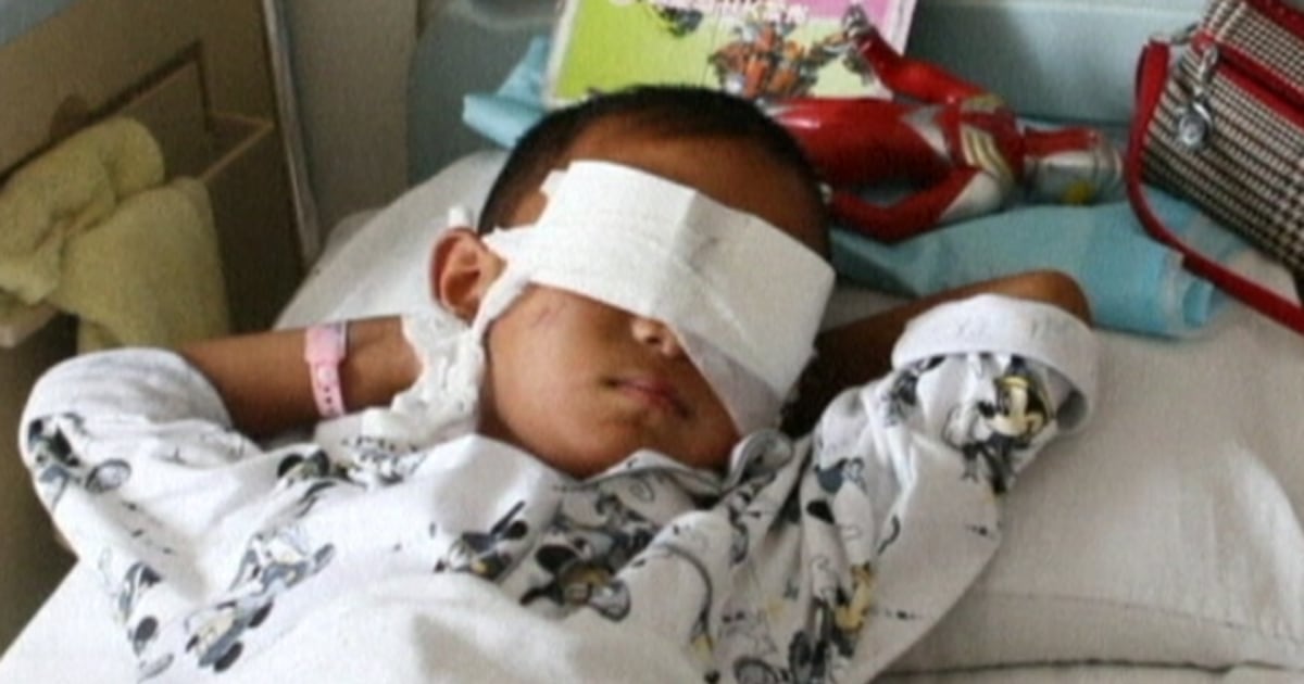 Chinese boy, 6, left blind in eye-gouging attack