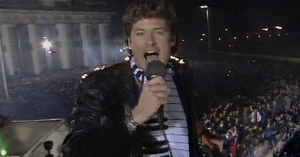 Blast From the Past: The Hoff in Berlin 1989