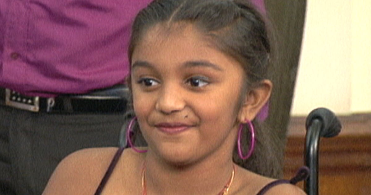 Young shooting victim meets with medics who saved her 