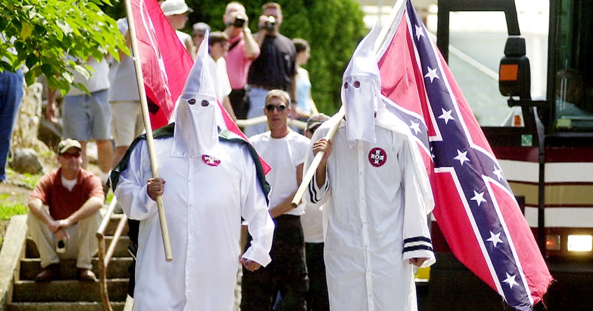 Confederate flag rally tests a diminished Ku Klux Klan