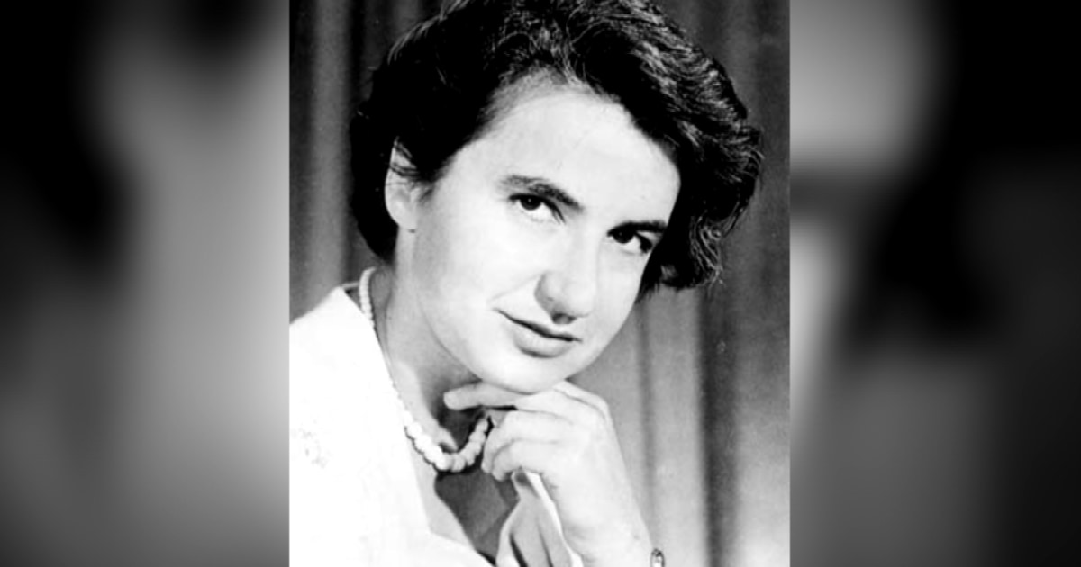 ...the improvement of mankind." - Rosalind Franklin.