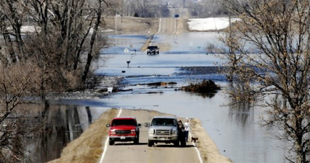 Flood warnings across much of North Dakota