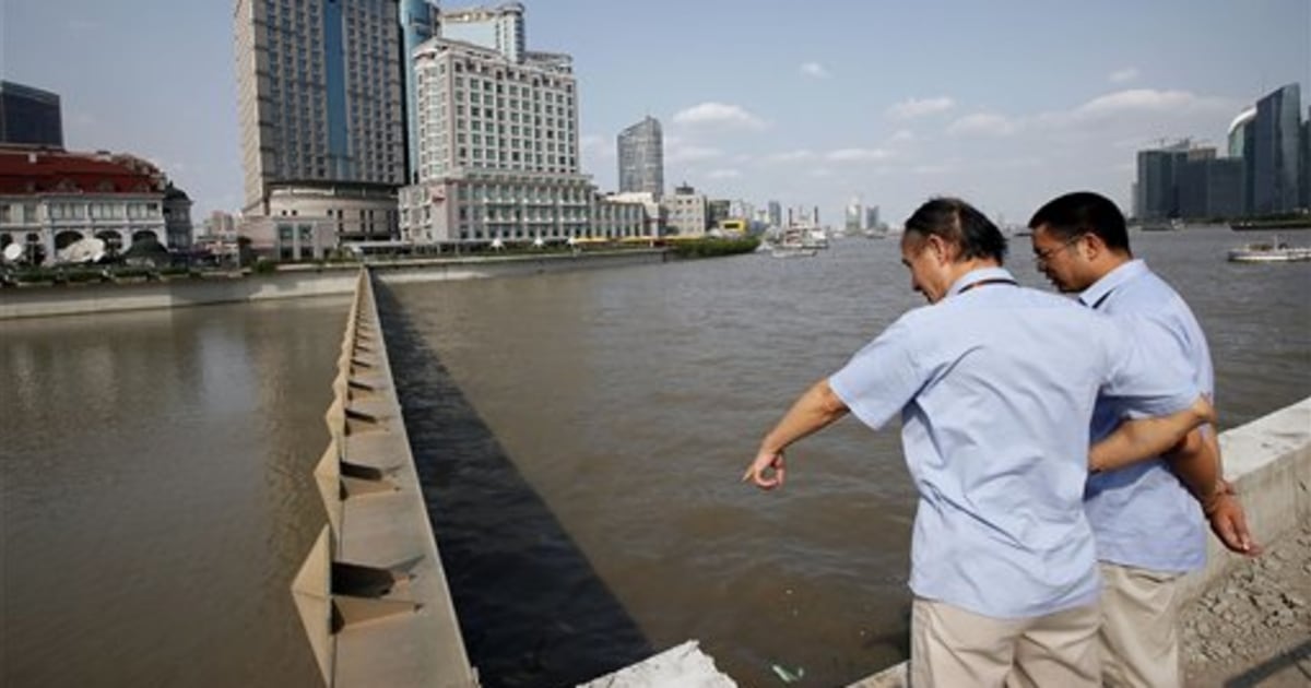 Rising seas threaten Shanghai, other big cities