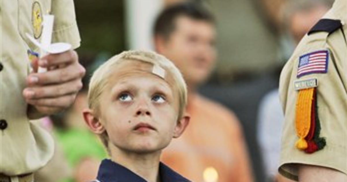 Vigil held for 4 Boy Scouts killed in tornado