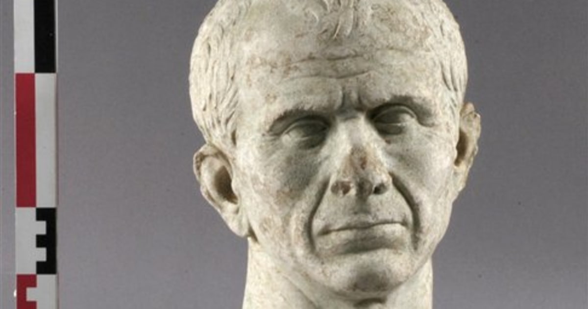 Divers find Caesar bust that may date to 46 B.C.