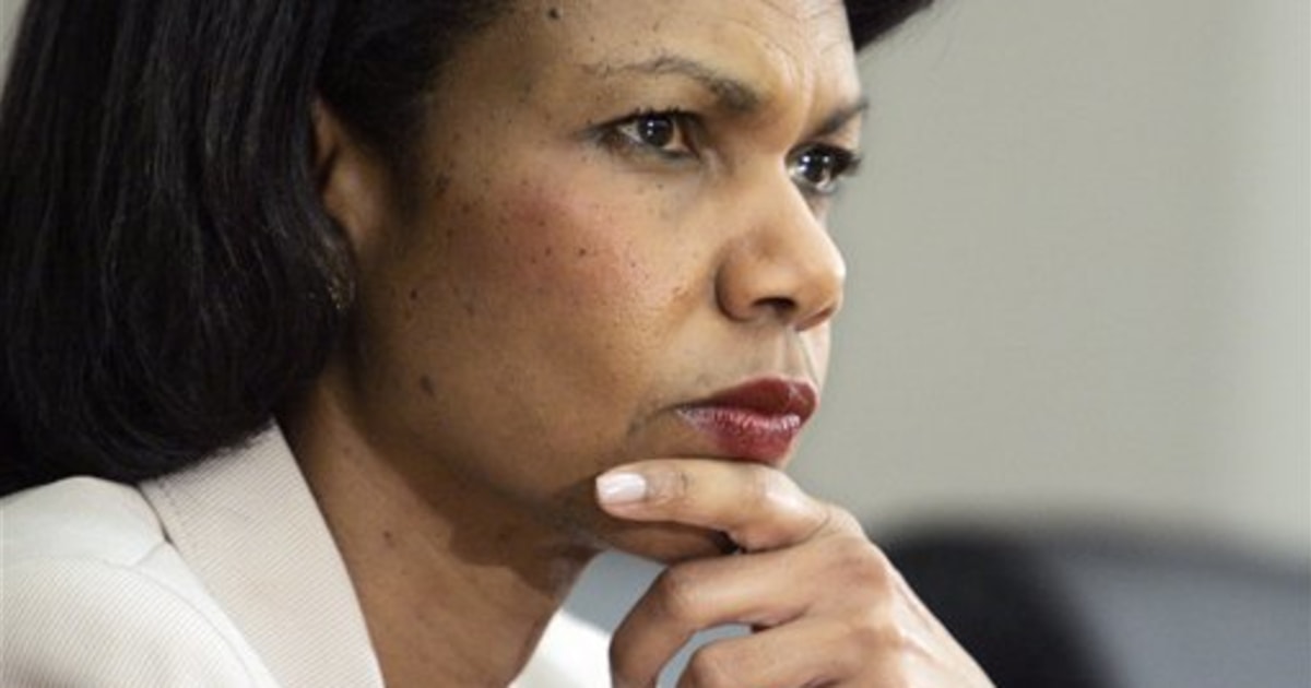 Rice: History will rate Bush well