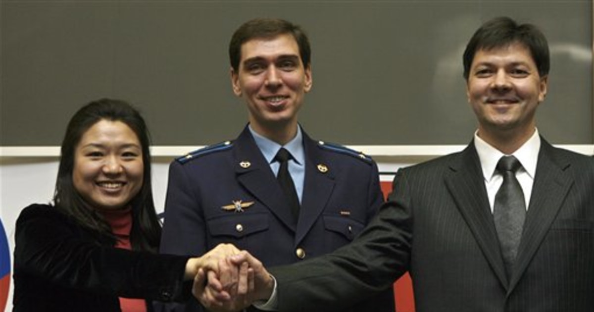 For cosmonaut, space flight is a family affair