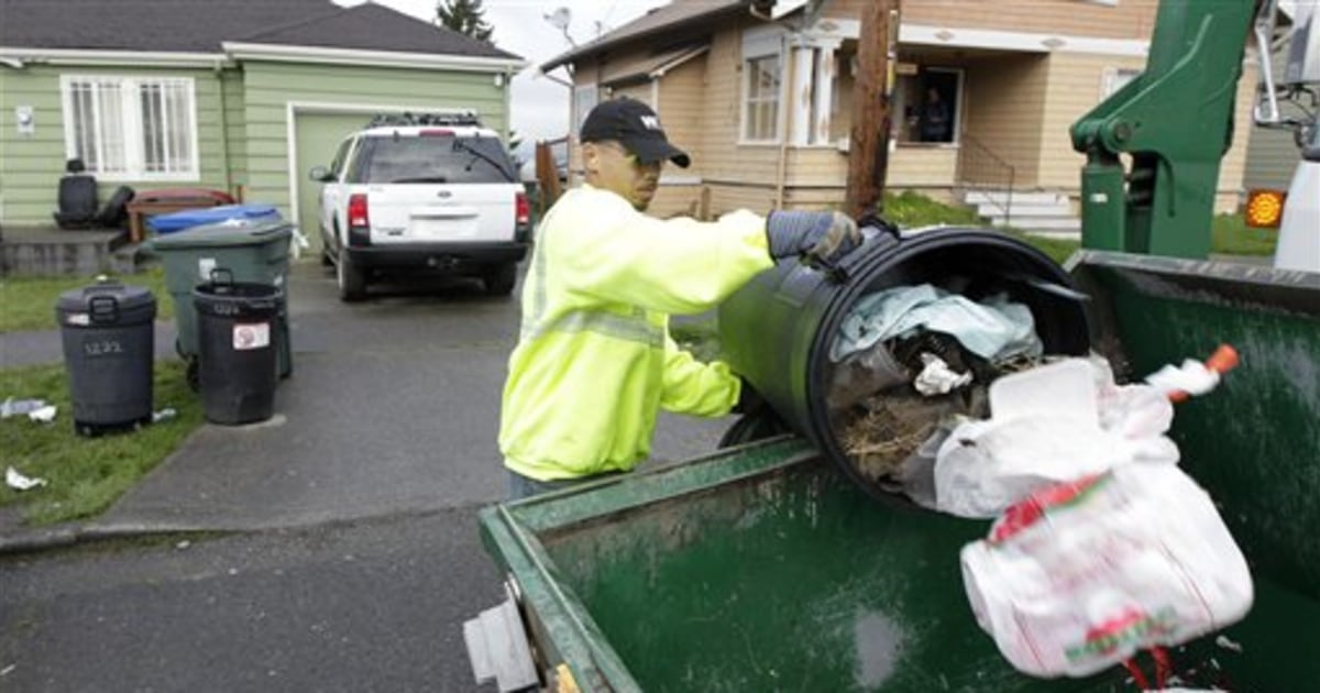 Trash Test Split Fewer trash pickups, more recycling tested in Seattle