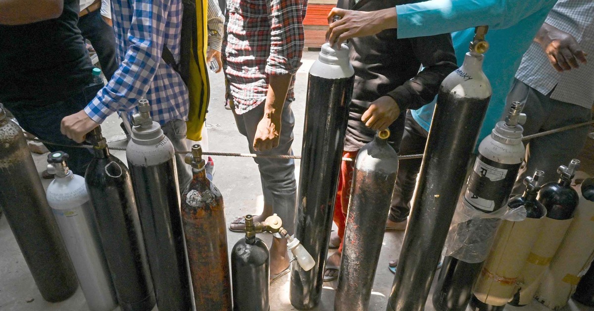 India's government ordered to fix oxygen crisis as Covid cases soar