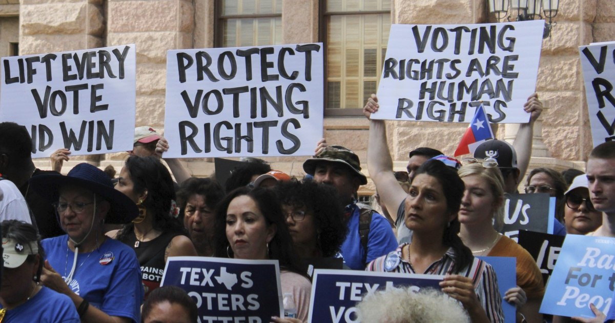 Pro-democracy activists gear up to pressure senators on voting rights bill