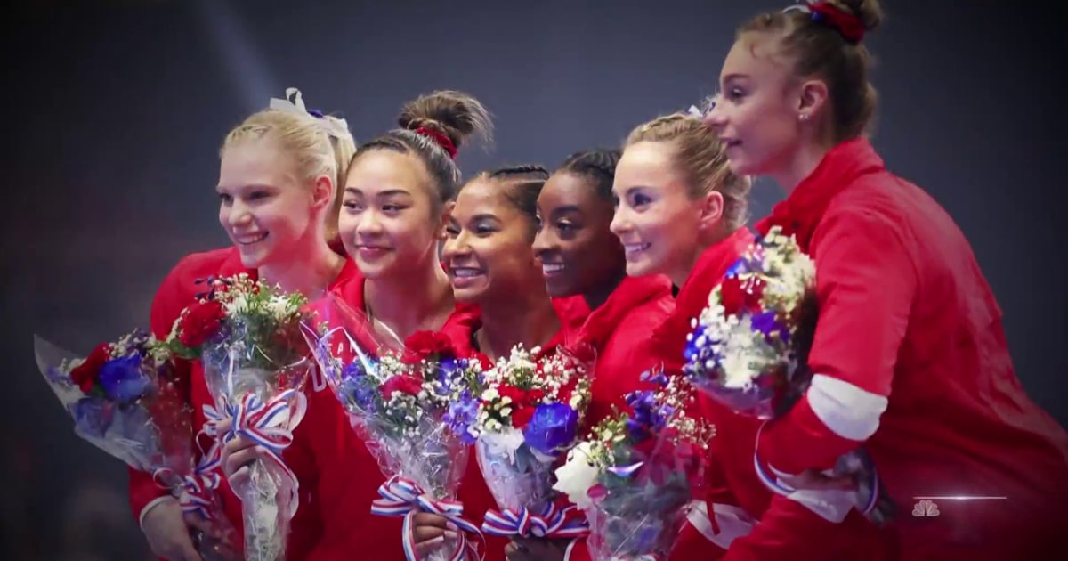 Team USA gymnasts look ahead to Tokyo Games