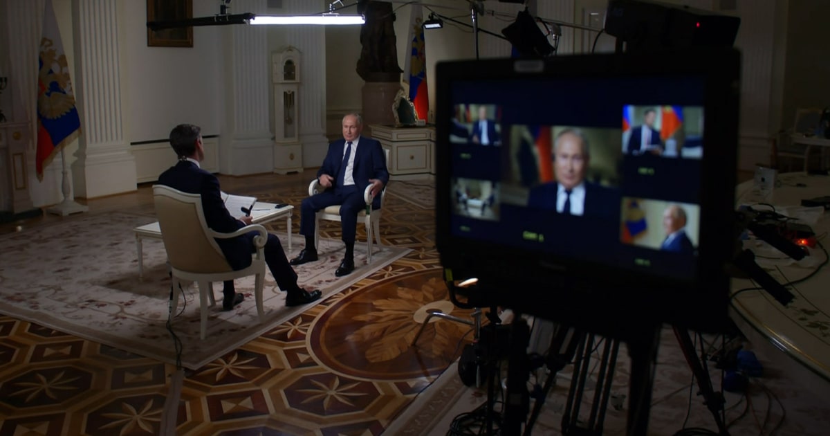 Full interview Russia’s Vladimir Putin speaks with NBC News’ Keir Simmons