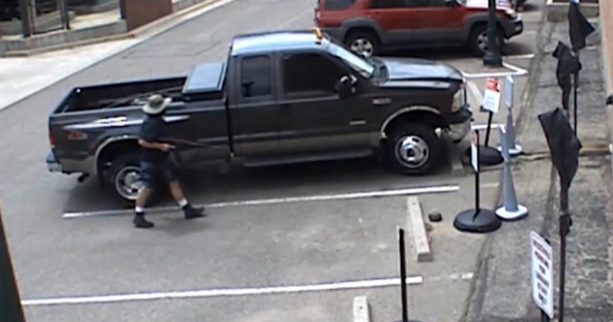 Surveillance video shows gunman ambush officer in deadly Colorado shooting