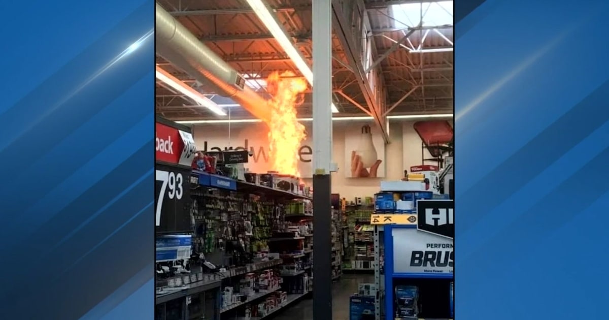 FBI searches for suspects who set fires in multiple Walmart stores in