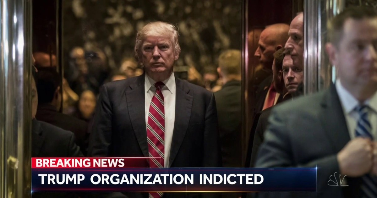 Trump Organization Indicted