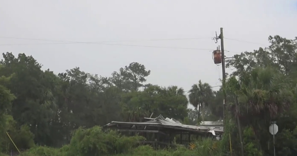 Tropical Storm Elsa moves north after landfall on Florida’s west coast