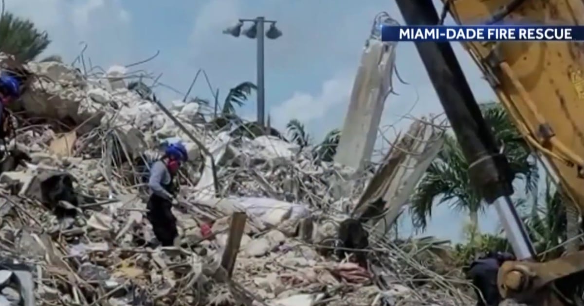Search shifts from rescue to recovery in Surfside building collapse