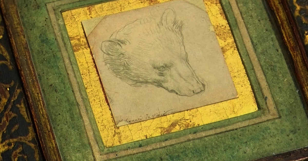 Leonardo Da Vinci s bear head drawing sells for over 12 million