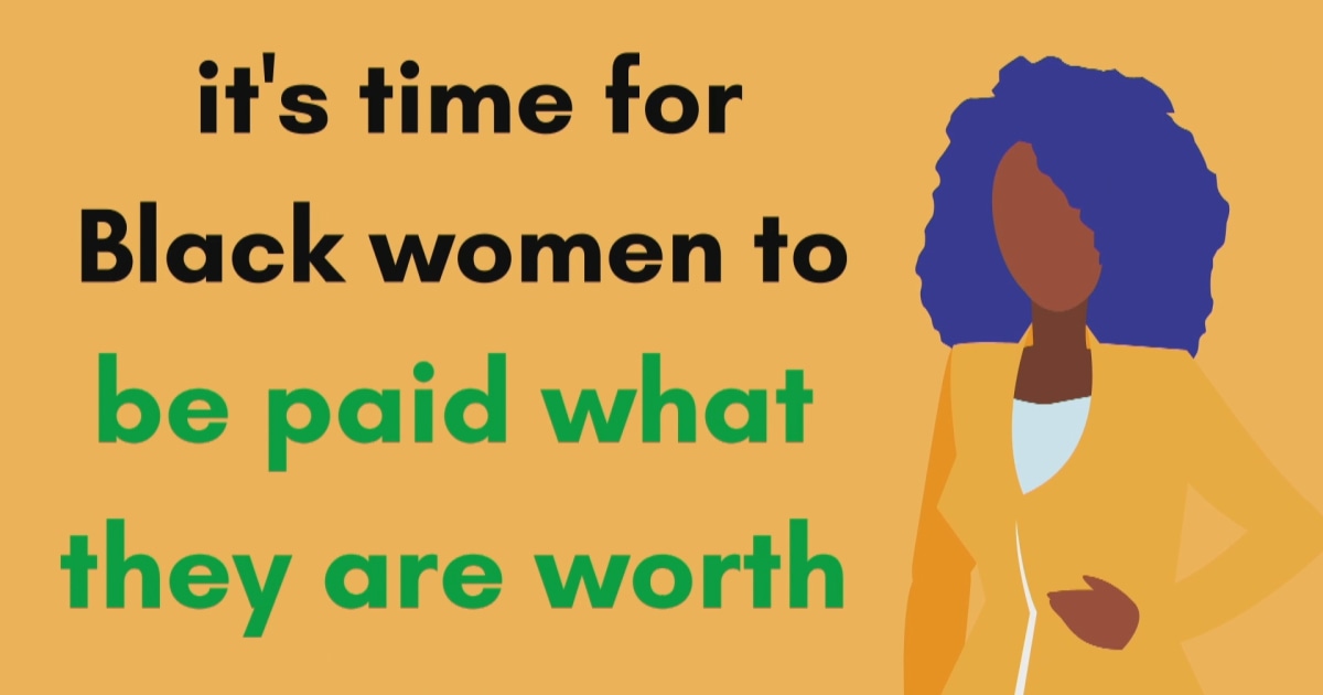 black women equal pay day